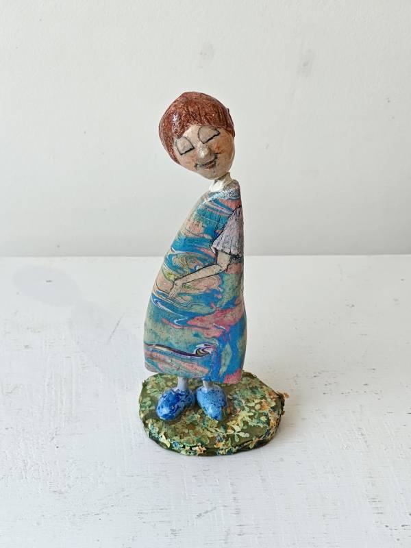 - a , Mixed Media Sculpture by Dorienne Carmel, measuring 21 x 10 cm (H x W) £65